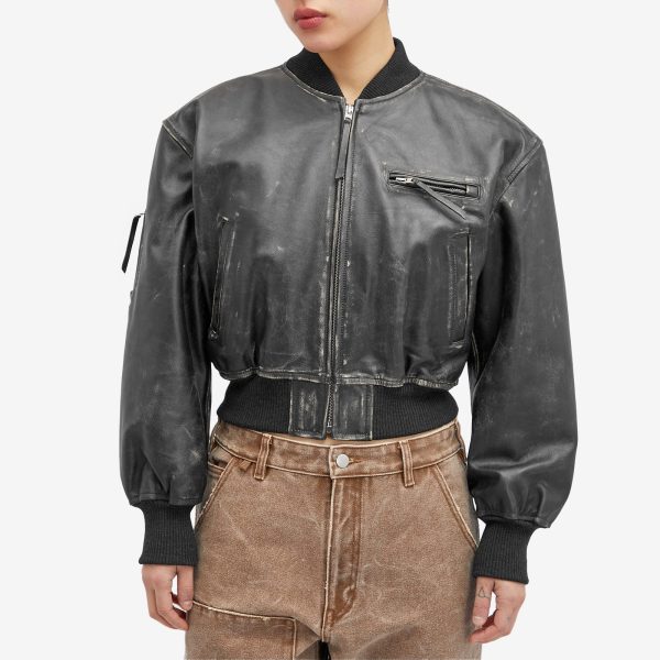 Acne Studios New Lomber Leather Jacket