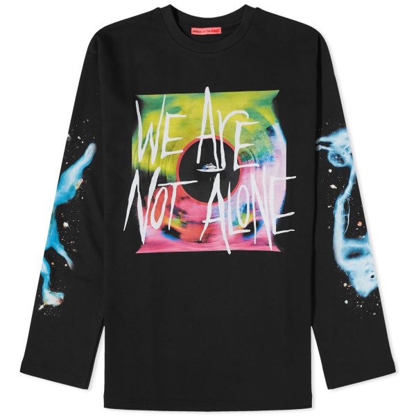 Members of the Rage Long Sleeve Space Graphic T-Shirt