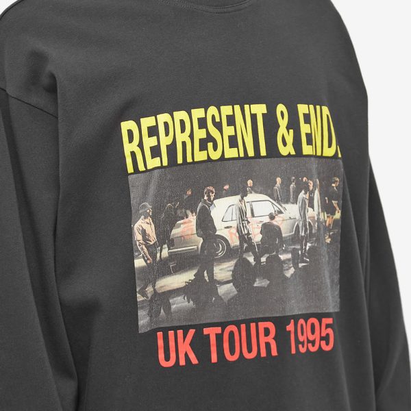 Represent Manchester Uk Tour Long Sleeve T-Shirt