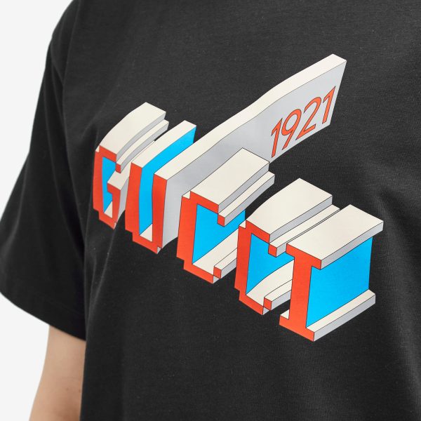 Gucci 3D 1921 Print T-Shirt