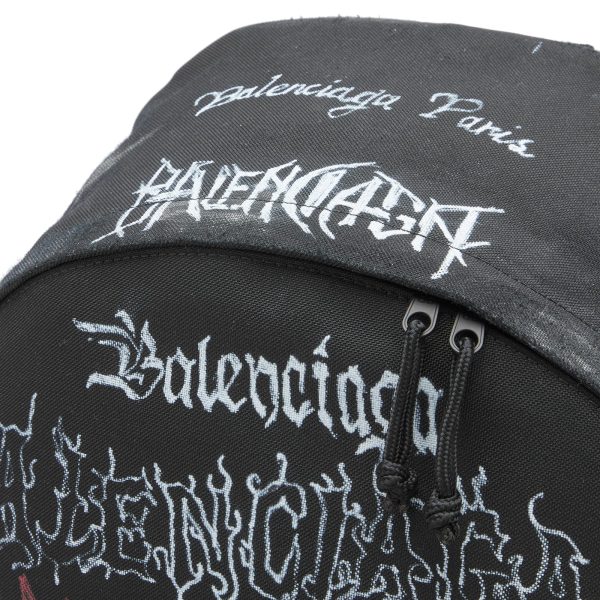 Balenciaga Metal Logo Explorer Backpack