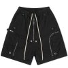 Rick Owens DRKSHDW Bauhaus Zip Detail Shorts