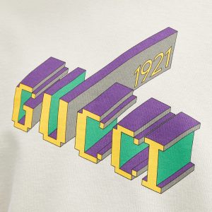 Gucci 3D Logo Crew Neck Sweat