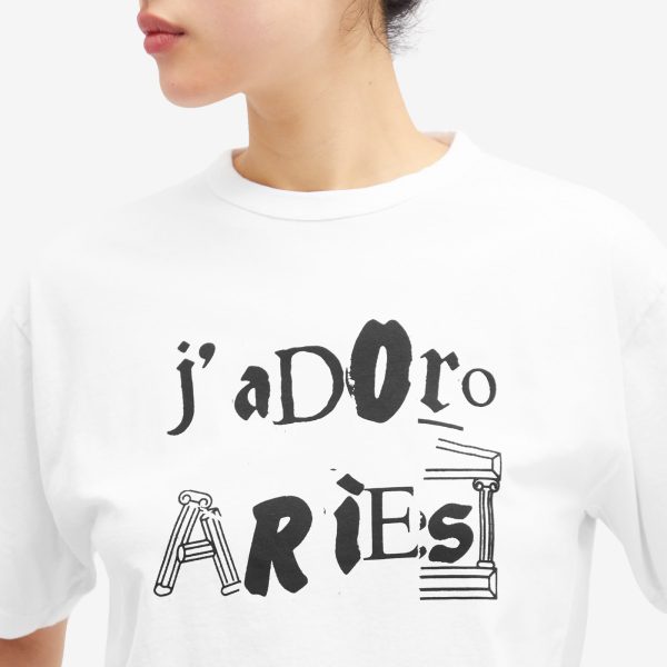 Aries J'Adoro Aries Ransom T-Shirt