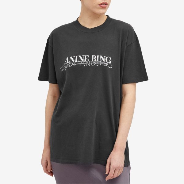 Anine Bing Walker Doodle T-Shirt