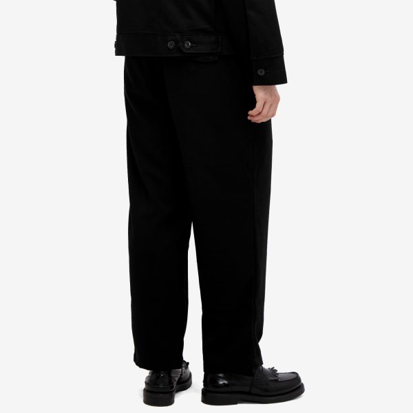 Dime Pleated Twill Trousers