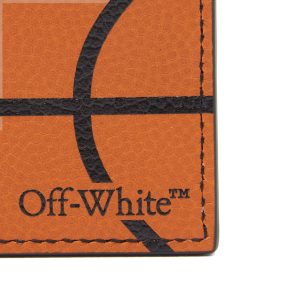 Off-White Basket Ball Card Holder