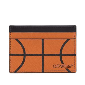 Off-White Basket Ball Card Holder