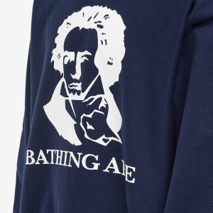 A Bathing Ape Classic Bathing Ape Relaxed Fit Crew Sweat