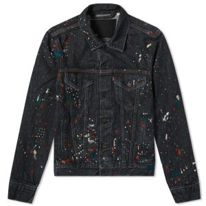 END. x Levi's 'Painted' Selvedge Trucker Jacket