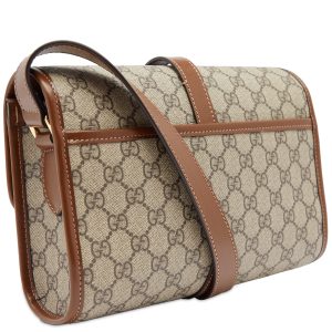 Gucci GG Jacquard Buckle Messenger Bag