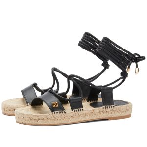 Off-White Lace Up Espadrilles