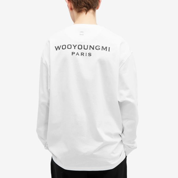 Wooyoungmi Long Sleeve Back Logo T-Shirt
