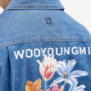 Wooyoungmi Jellyfish Print Denim Shirt