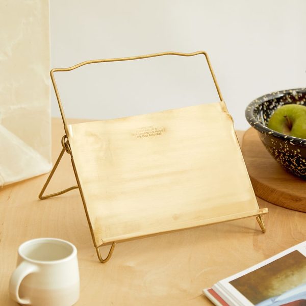 Puebco Brass Tablet Stand