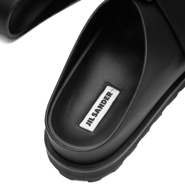 Jil Sander Plus Leather Velcro Sandal