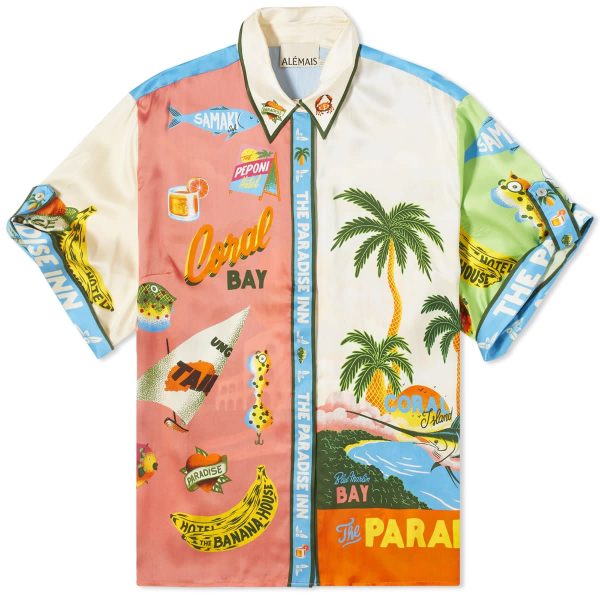 ALÉMAIS Paradiso Silk Shirt