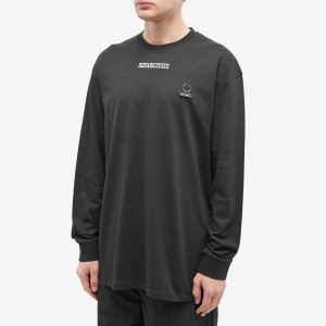 Fred Perry x Raf Simons Embroidered Long Sleeve T-Shirt