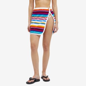 Missoni Towelling Stripe Mini Skirt