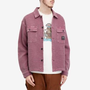 Brain Dead Waffle Snap Front Overshirt