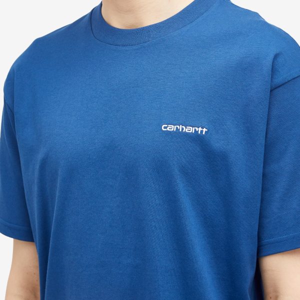 Carhartt WIP Script Embroidery T-Shirt