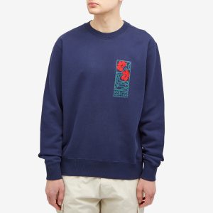 Edwin Garden Society Crew Sweater