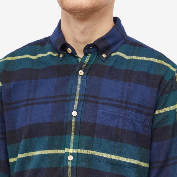 Portuguese Flannel Film Button Down Check Shirt