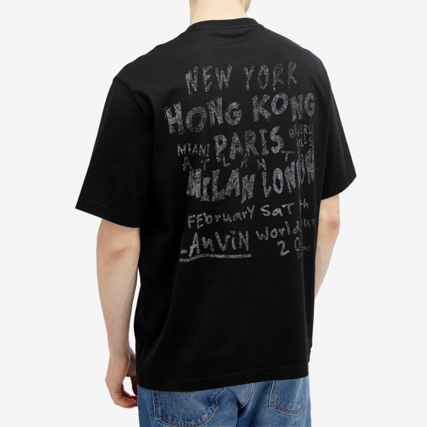 Lanvin x Future Print T-Shirt