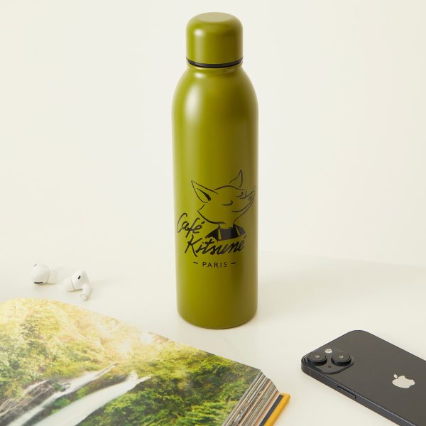 Café Kitsune Fox Water Bottle
