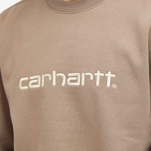 Carhartt WIP Logo Crew Sweat