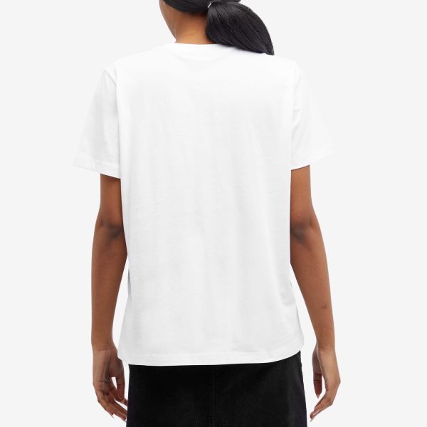 Ganni Thin Jersey Relaxed O-Neck T-Shirt