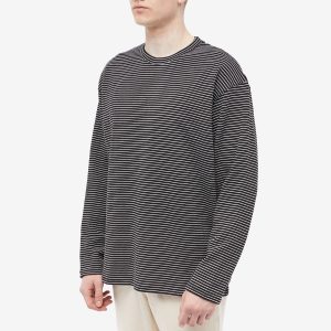 FrizmWORKS Long Sleeve Oversized Stripe T-Shirt