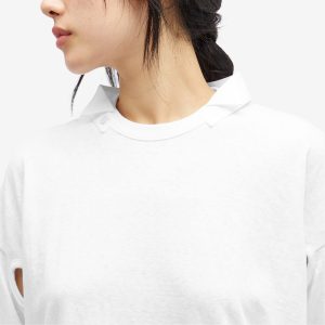 Undercover Oversized Mixed Fabric T-Shirt