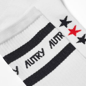 Autry Stripe Sports Sock