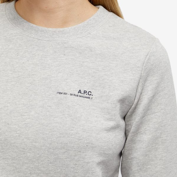 A.P.C. Item F Logo Sweater