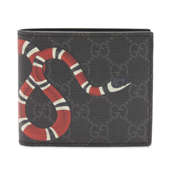 Gucci GG Supreme Snake Wallet