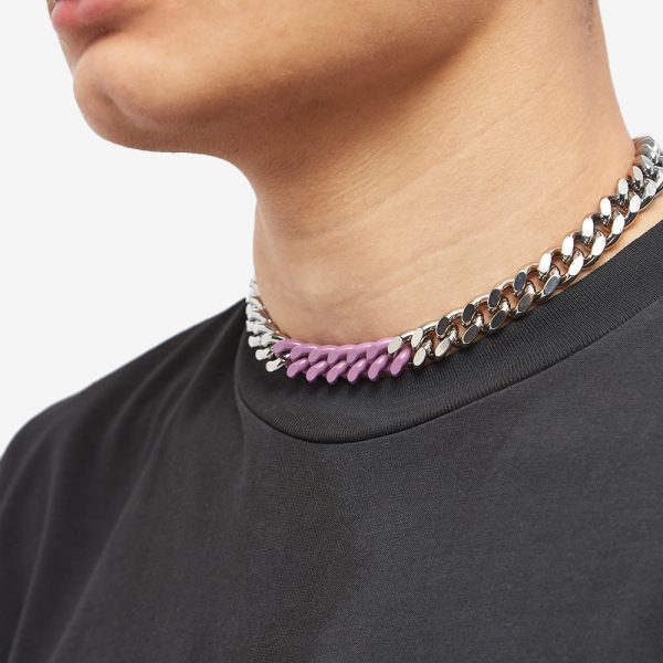 END. x 1017 ALYX 9SM 'Neon' Coloured Link Necklace