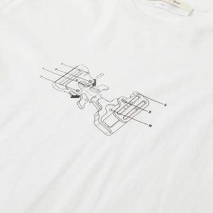 END. x 1017 Alyx 9SM Buckle Print T-Shirt