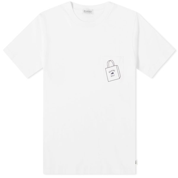 Beams Boy Logo Pocket T-Shirt