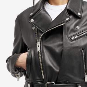 Undercover Leather Biker Jacket