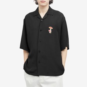 Jil Sander Plus Short Sleeve Mushroom Vacation Shirt