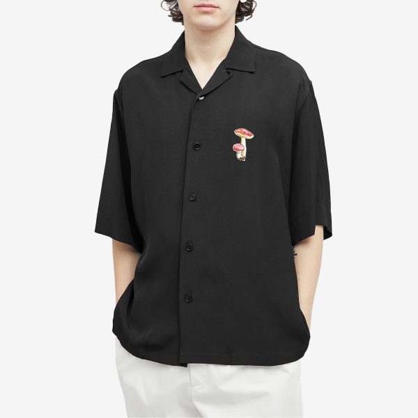 Jil Sander Plus Short Sleeve Mushroom Vacation Shirt