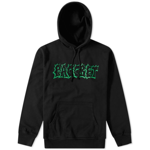 PACCBET Jagged Logo Popover Hoodie
