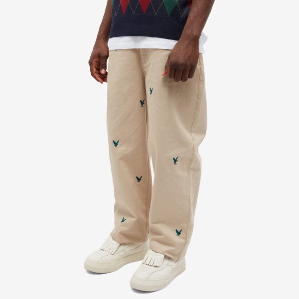 POP Trading Company x Gleneagles by END. Embroidered Drs Pants