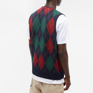 POP Trading Company x Gleneagles by END. Knitted Vest
