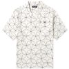 Fred Perry Geometric Short Sleeve Vacation Shirt