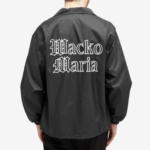 Wacko Maria Gothic Logo Coach Jacket