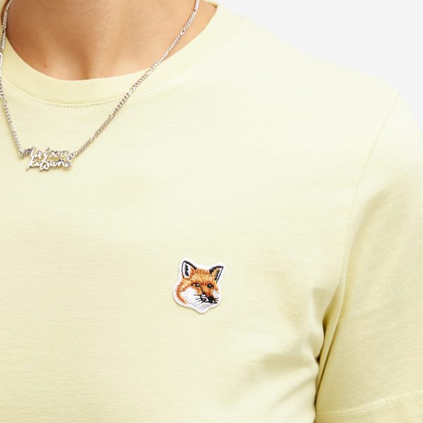 Maison Kitsune Fox Head Patch Regular T-Shirt