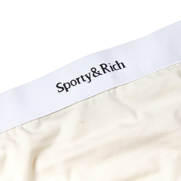 Sporty & Rich Serif Logo Thong
