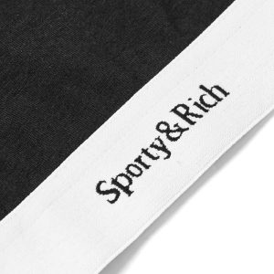 Sporty & Rich Serif Logo Bralette